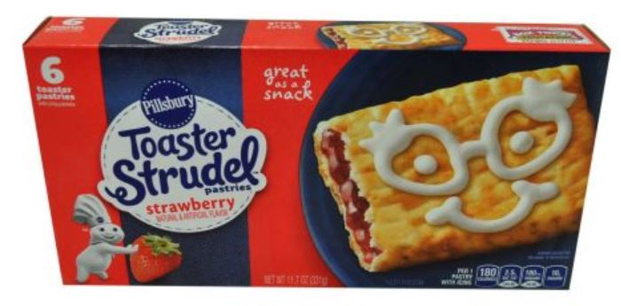 Pillsbury Toaster Strudel - Strawberry