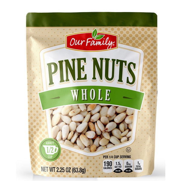 Our Family Pine Nuts Whole 2.25oz
