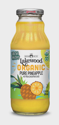Lakewood Organic Pure Pineapple Juice 12.5 oz