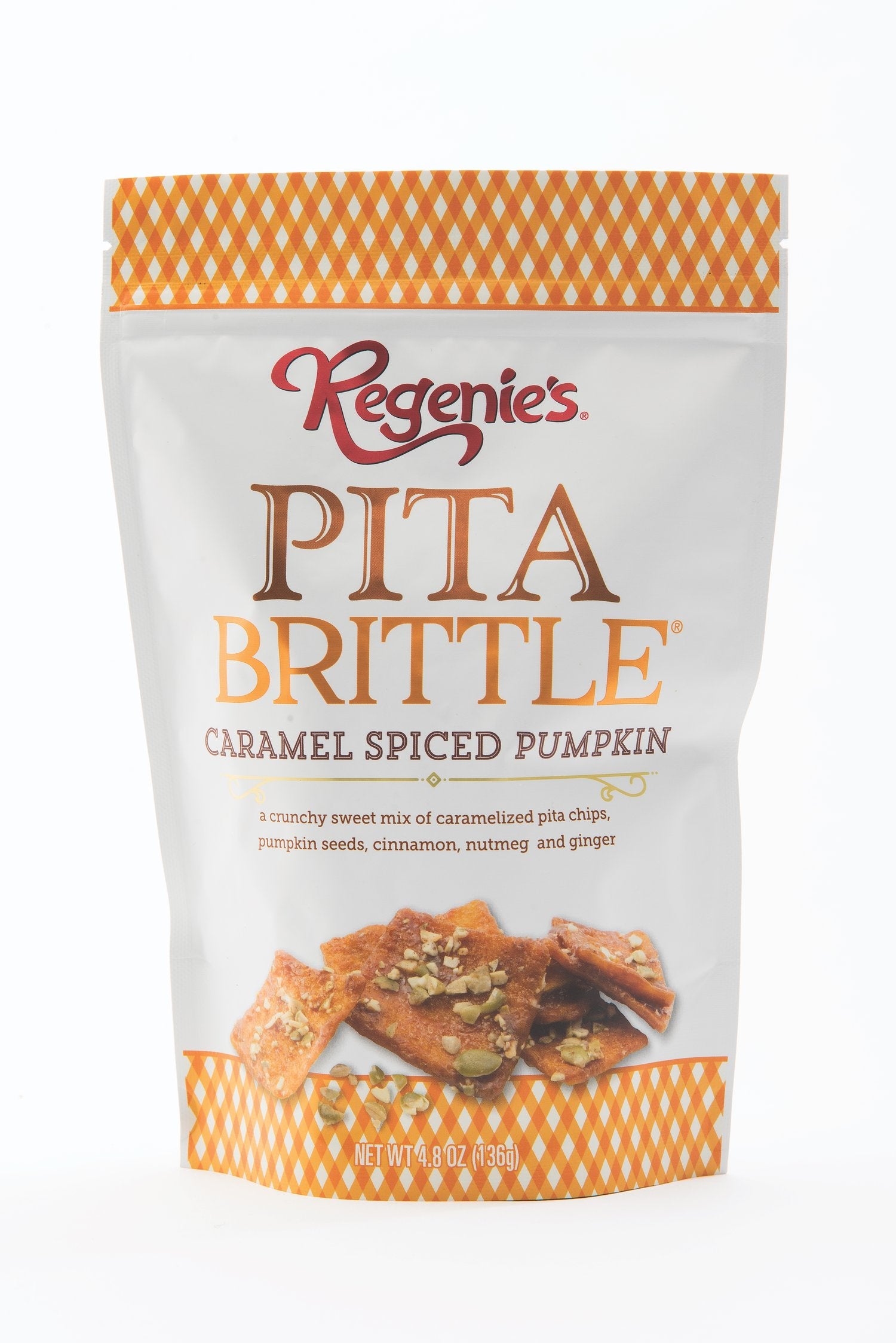 Regenie's Caramel Spiced Pumpkin Pita Brittle 4.8oz