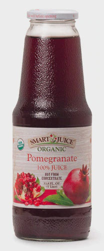 Smart Juice 100% Organic Pomegranate Juice 1 Ltr