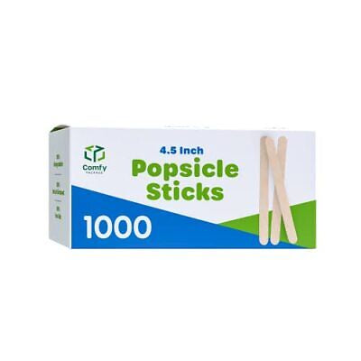 4.5 inch Popsicle Sticks 1000 pack