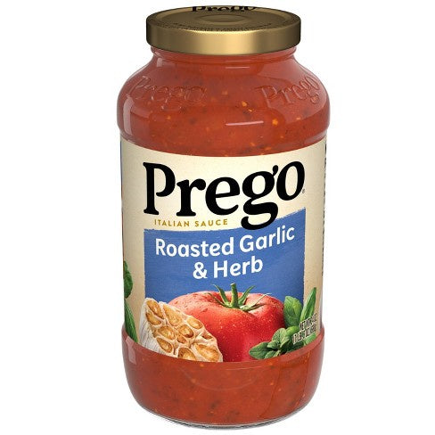 Prego Roasted Garlic & Herb Italian Sauce 24oz