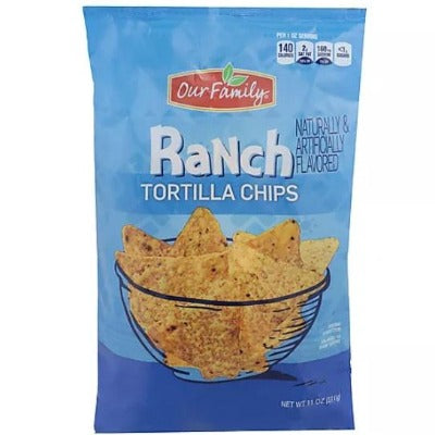 Our Family Ranch Tortilla Chips 10oz
