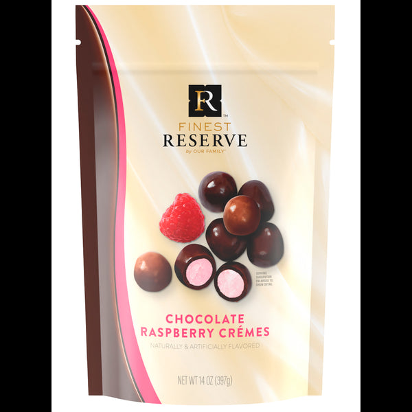 Finest Reserve Choc Raspberry Cremes 14 oz