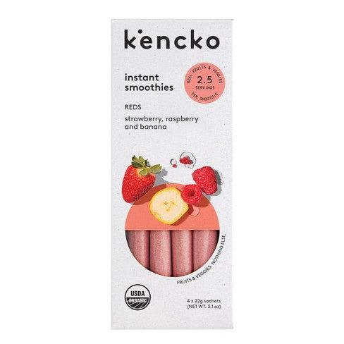 Kencko Instant Smoothie Mix 4ct - Reds