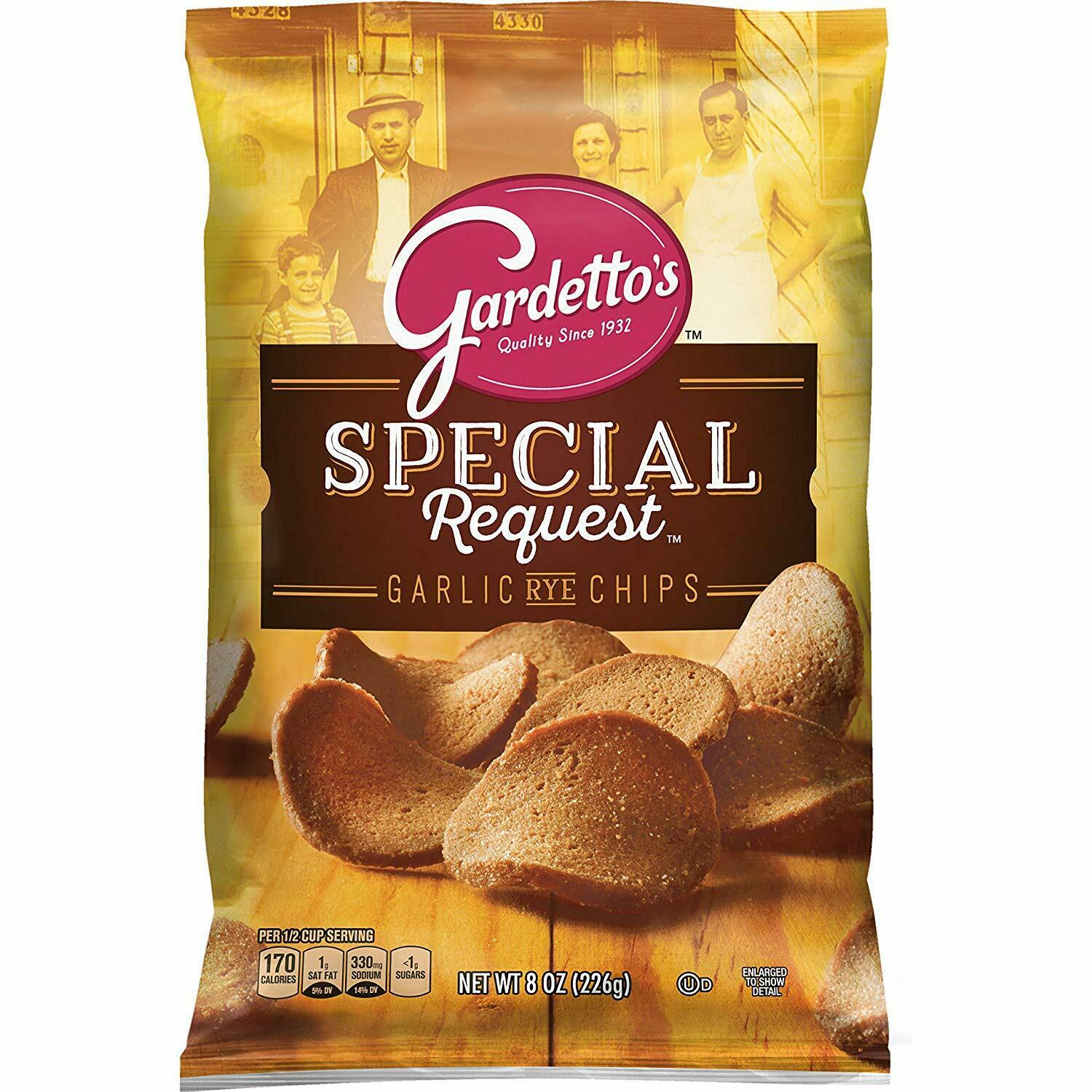 Gardetto's Special Request Garlic Rye Chips 8oz