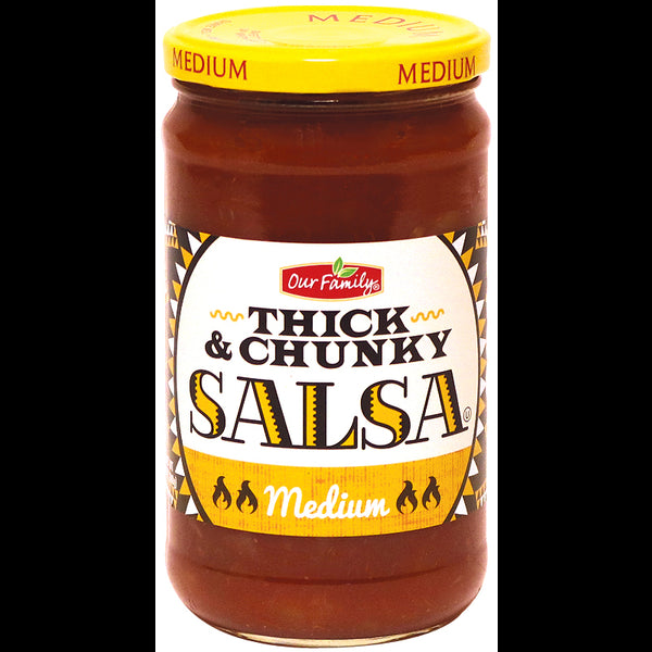 Our Family Thick & Chunky Medium Salsa 24oz