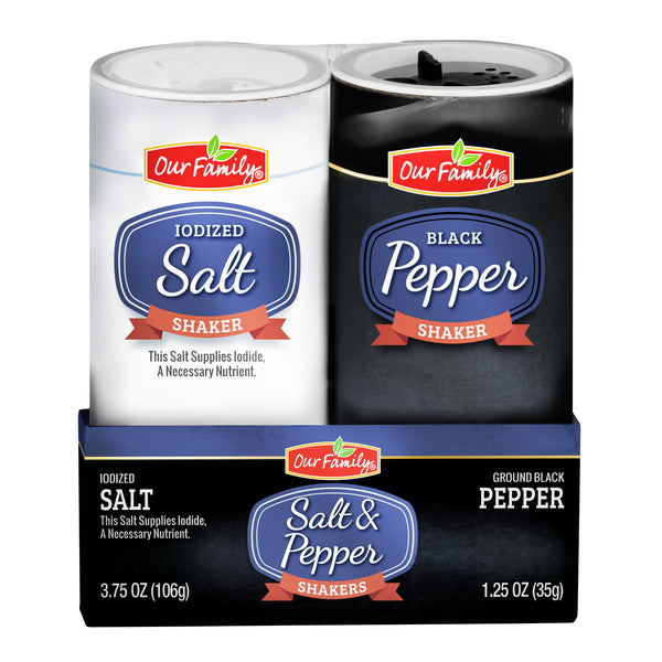 Our Family Salt & Pepper 1.25oz