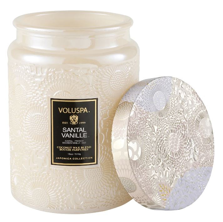 Voluspa Lge Jar Candle Santal Vanille