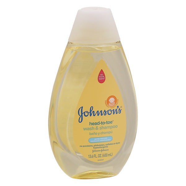 Johnson's Head-To-Toe wash & Shampoo 13.6oz