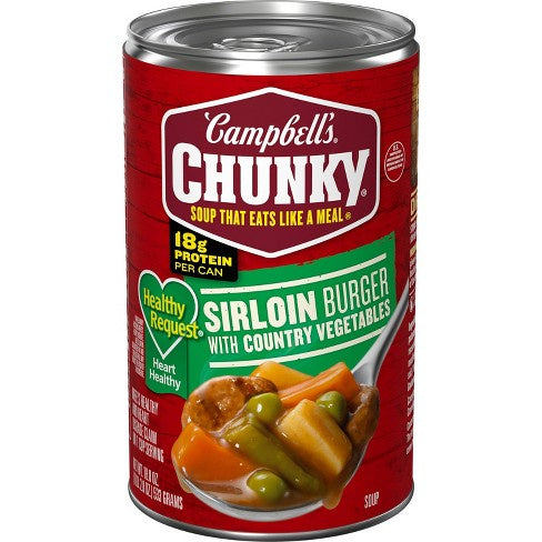 Campbell's Chunky Sirloin Burger Soup 18.8oz