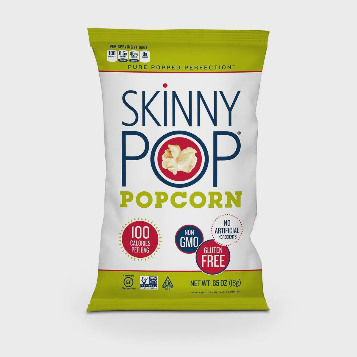 Skinny Pop Popcorn Snack bags 7 count