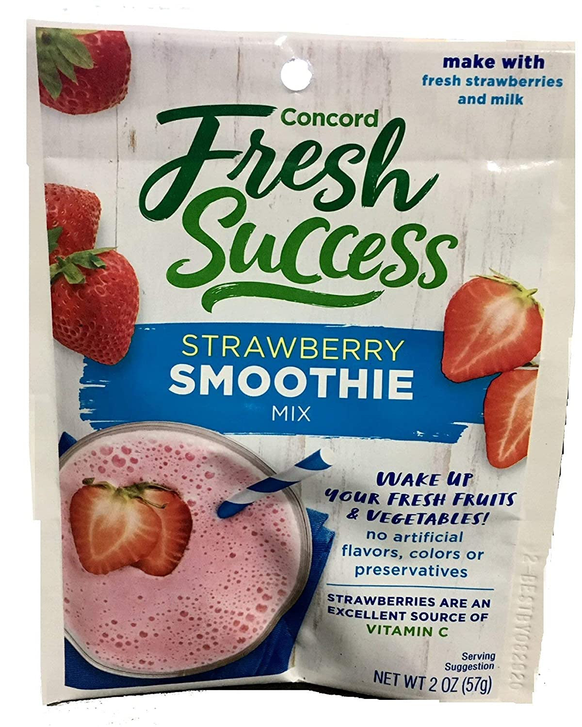 Fresh Success Strawberry Smoothie Mix 2oz
