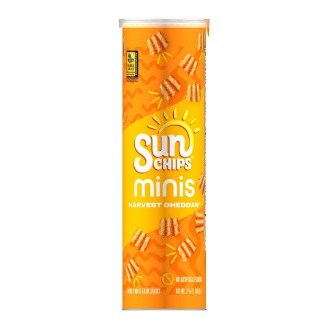 Sun Chips Minis Canister Cheddar 4 oz