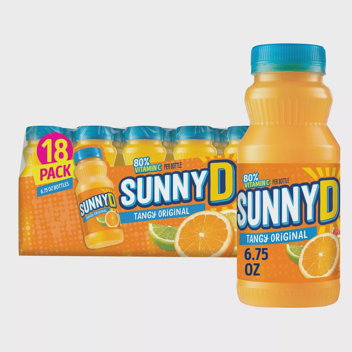 Sunny D Tangy Original 6.75oz/18pk