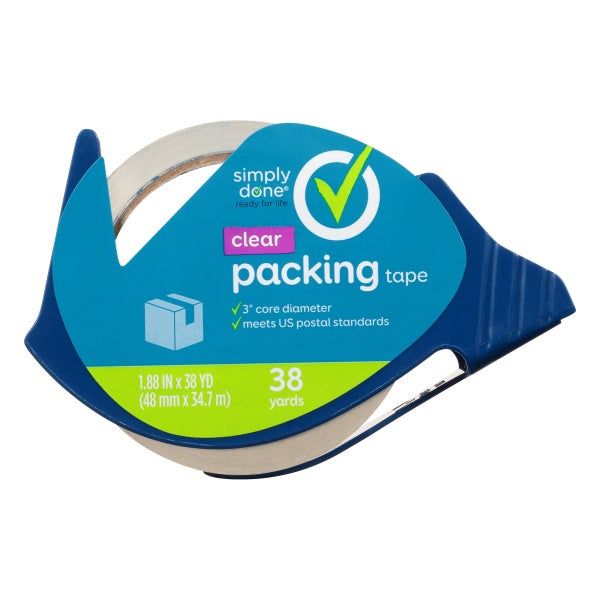Simply Done Packing Tape Dispenser 38 yards