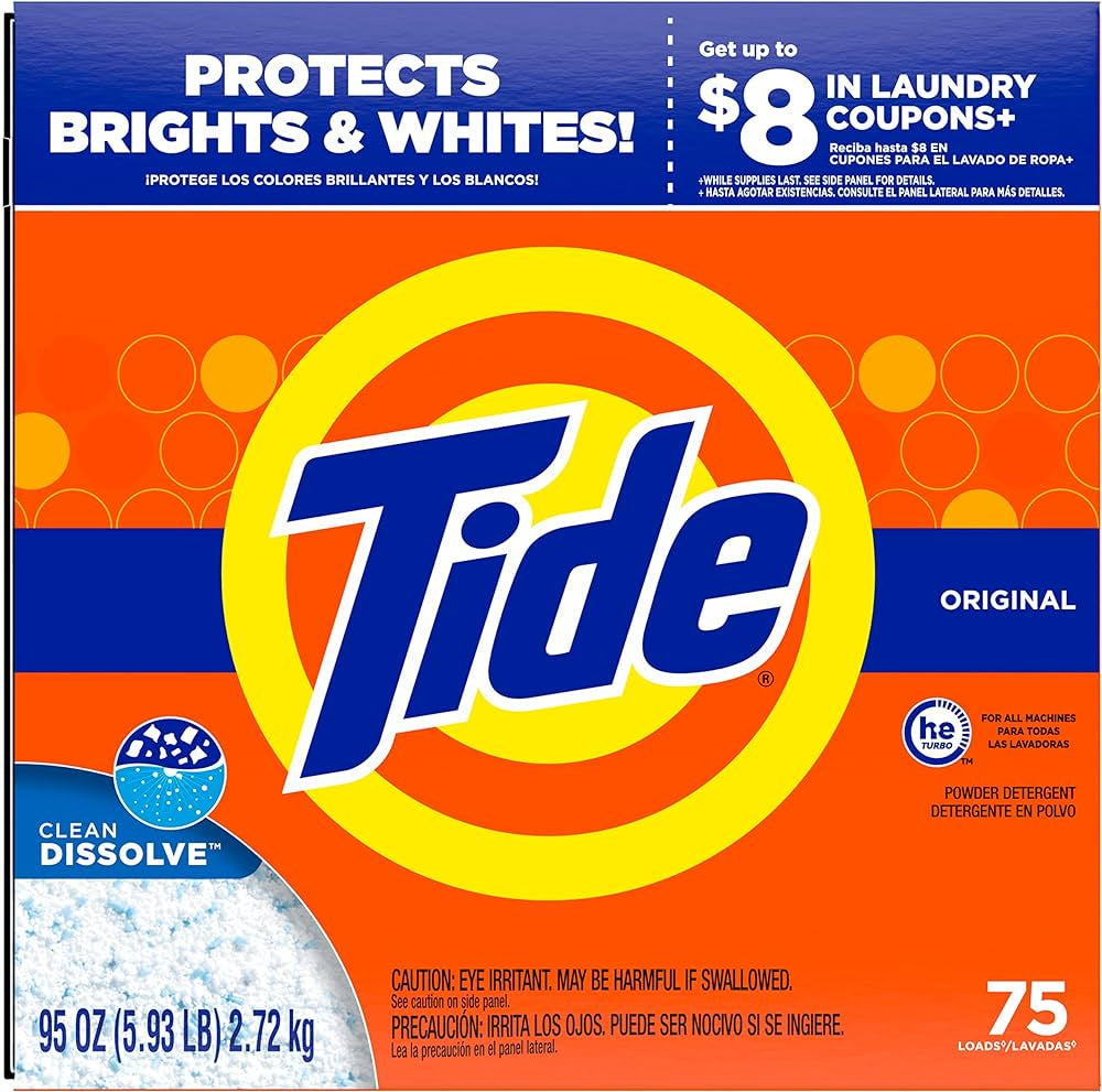 Tide Original Powder Laundry Detergent 95 loads