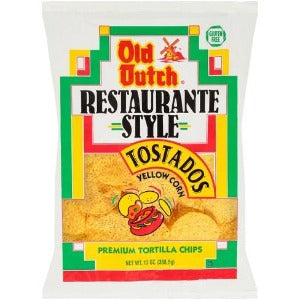 Old Dutch Chips Tostados Restaurante Style 13oz