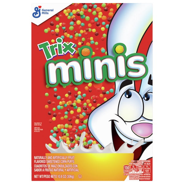 General Mills Trix Minis Cereal 10.8oz