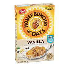 Honey Bunches Oats Vanilla 12oz.