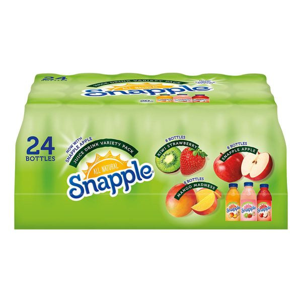 Snapple Juice 8oz Variety 24pk