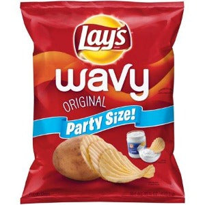 Lay's Party Size Wavy Classic 15.25oz