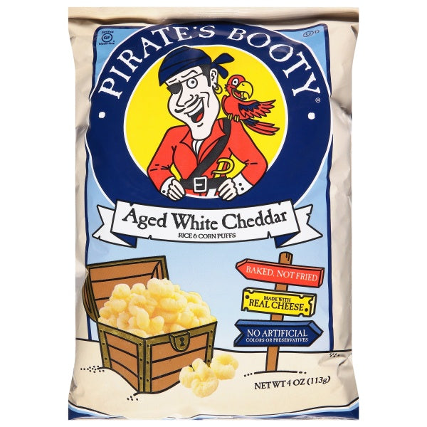 Pirates Booty Aged White Cheddar Puffs 4oz