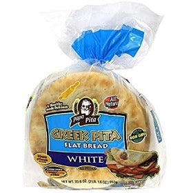 Papa Pita Greek Pita Flat Bread 12ct.