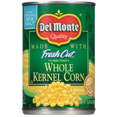 Del Monte Fresh Cut Whole Kernel Corn 15.25oz